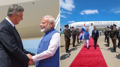 Prime Minister Narendra Modi in Croatia