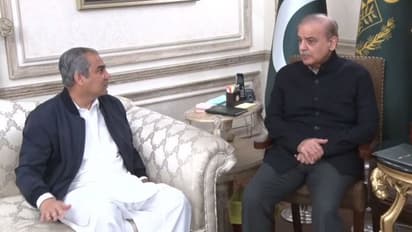 PCB chief Mohsin Naqvi and Paakistan PM Shehbaz Sharif