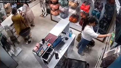 three women stole under garments in shop