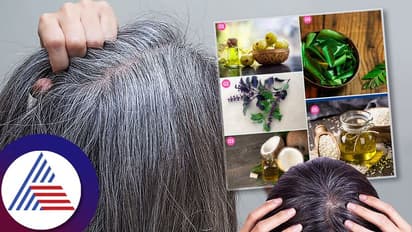 Eat these 4 things mixed with ghee every day while going to bed, you will get rid of white hair