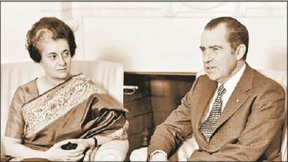 Indira Gandhi Richard Nixon