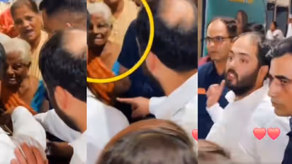Anant Ambani Helps Poor Woman