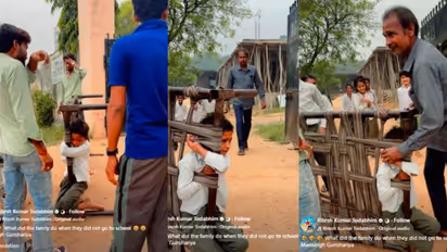 Boy didnt want to go school