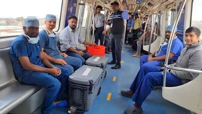 organ transport Via Namma Metro in Bengaluru
