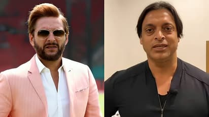 Shahid Afridi and Shoaib Akhtar