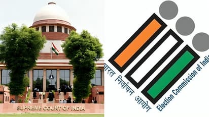 Collage of Supreme Court and EC logo