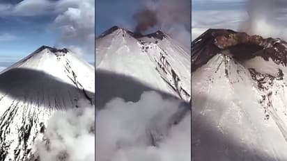 Russia's Klyuchevskoy Volcano Erupts Following Earthquake, Tsunami Alerts