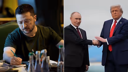 Zelenskyy, Putin and Trump