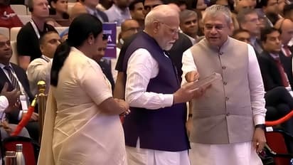 Rekha Gupta, Narendra Modi and Ashwini Vaishnaw