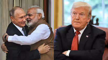 Putin Modi and Trump