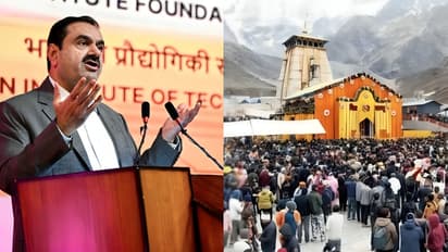 Adani Group Chairman Gautam Adani announces Kedarnath ropeway 