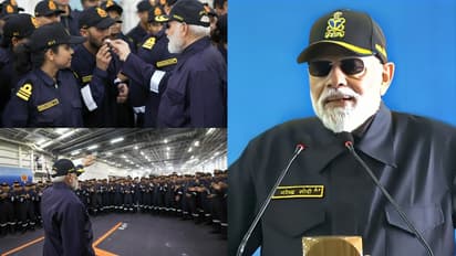 PM Modi celebrates Diwali aboard INS Vikrant