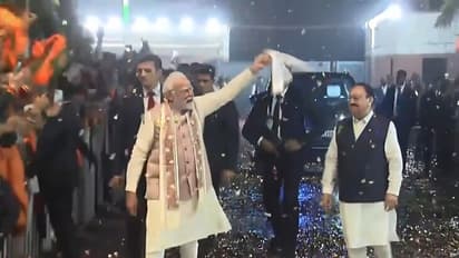 Bihar Elections: PM Modi at BJP headquarters in Delhi