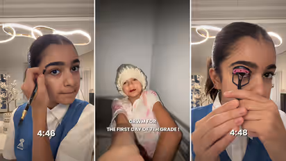 GRWM Viral Video 7th Grader s 4 13 AM Morning Routine Sparks Debate Over Makeup Self Care And Childhood
