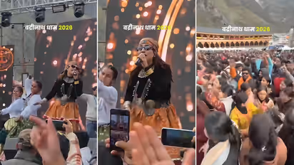 Live Music At Badrinath Dham Viral Video Sparks Sanctity Debate Priyanka Meher Performance Draws Questions Over Venue