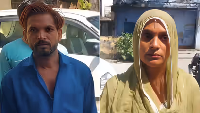 UP Chole Bhature Affair Wife Catches Husband With Girlfriend In Hapur Beats Him in Brijghat Market