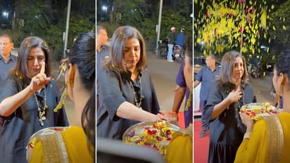 Farah Khan Asks For Tika On Hand Not Forehead What Hindu Traditions Say About Tilak