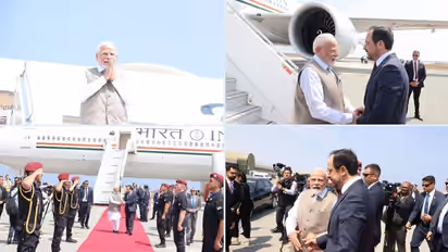 PM Modi arrives in Cyprus