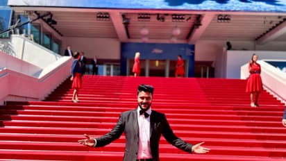 Pradeep Pandey Chintu At Cannes Red Carpet