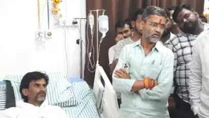 Nilesh lanke met manoj jarange