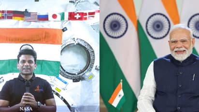 Shubhanshu Shukla and PM Modi