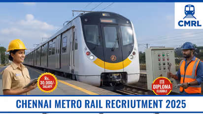 Chennai Metro Rail Jobs 2025