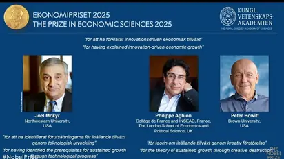 Joel Mokyr, Philippe Aghion and Peter Howitt Win Nobel Economics Prize 2025