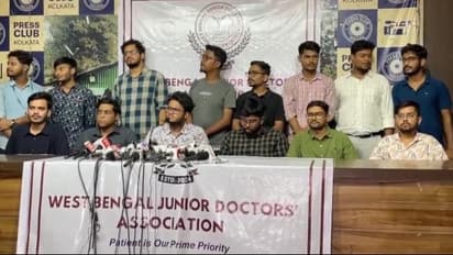 West Bengal Junior Doctors Association counter press conference of the protesting junior doctors bsm