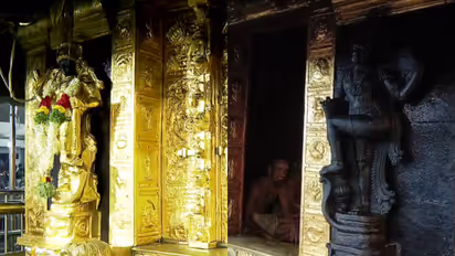 Sabarimala dwarapalaka gold plating