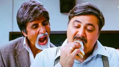 SATISH SHAH AND AMITABH BACHCHAN 