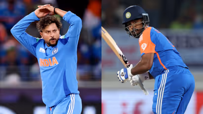 Kuldeep Yadav and Sanju Samson