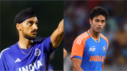 Arshdeep Singh and Shivam Dube