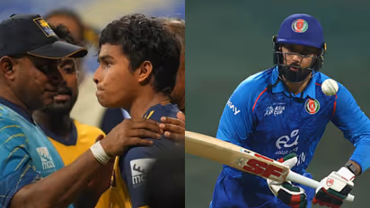 Dunith Wellalage and Mohammad Nabi