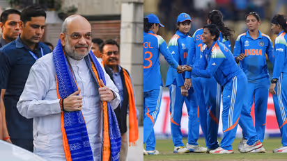 Amit Shah and Indian Women's Team