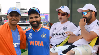 Rohit Sharma, Rahul Dravid, and Gautam Gambhir