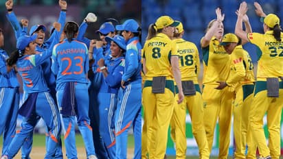 India and Australia at Women's World Cup 2025