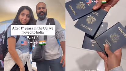 NRI family returned to India from US