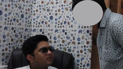 Abhishek Banerjee with Kasba accused