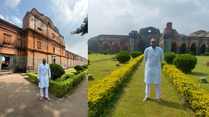 Yousuf pathan adina Mosque visit