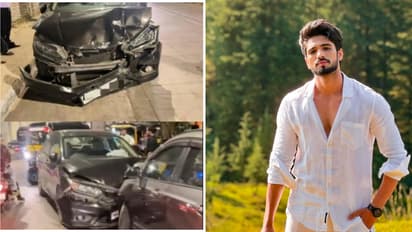 Zeeshan Khan car accident