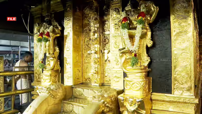 Shabarimala Gold plate controversy