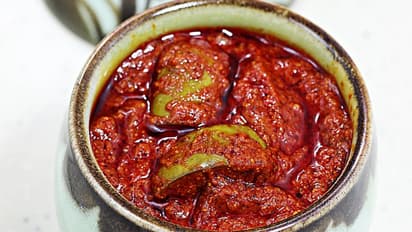Mango-pickle-in-pressure-cooker