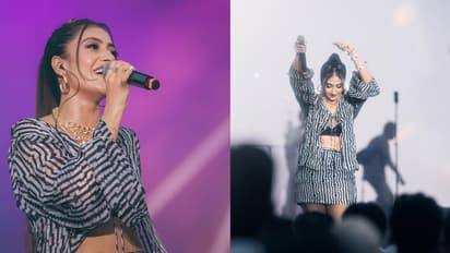 Dhanashree-Verma-singing-video