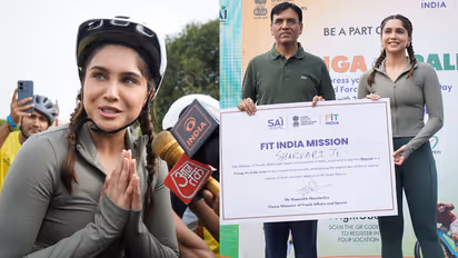 Sharvari Wagh appointed as Young Fit India Icon