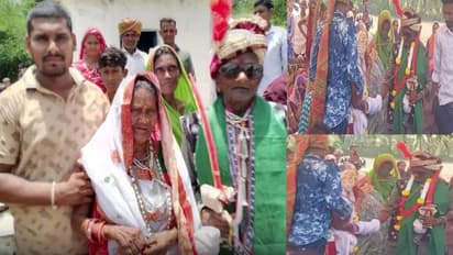 Rajasthan old couple