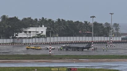 British F-35 Jet Emergency Landing