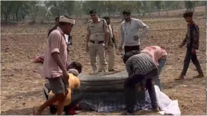 dhar crime mother shoots son murder