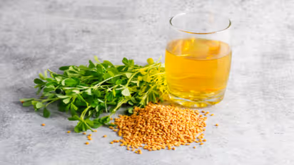 fenugreek water