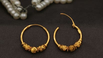 3 4 gram gold bali design for rakshabandhan gift