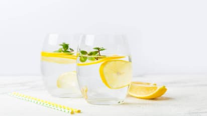 lemon water